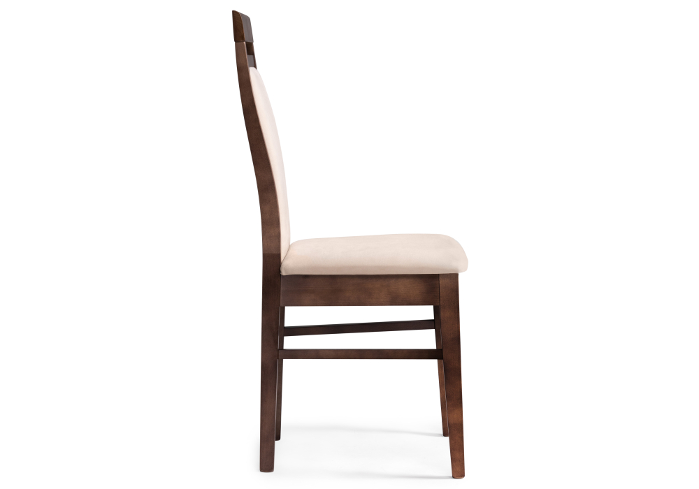 фото стул деревянный woodville амиата бежевый / орех 528937 | 220svet.ru