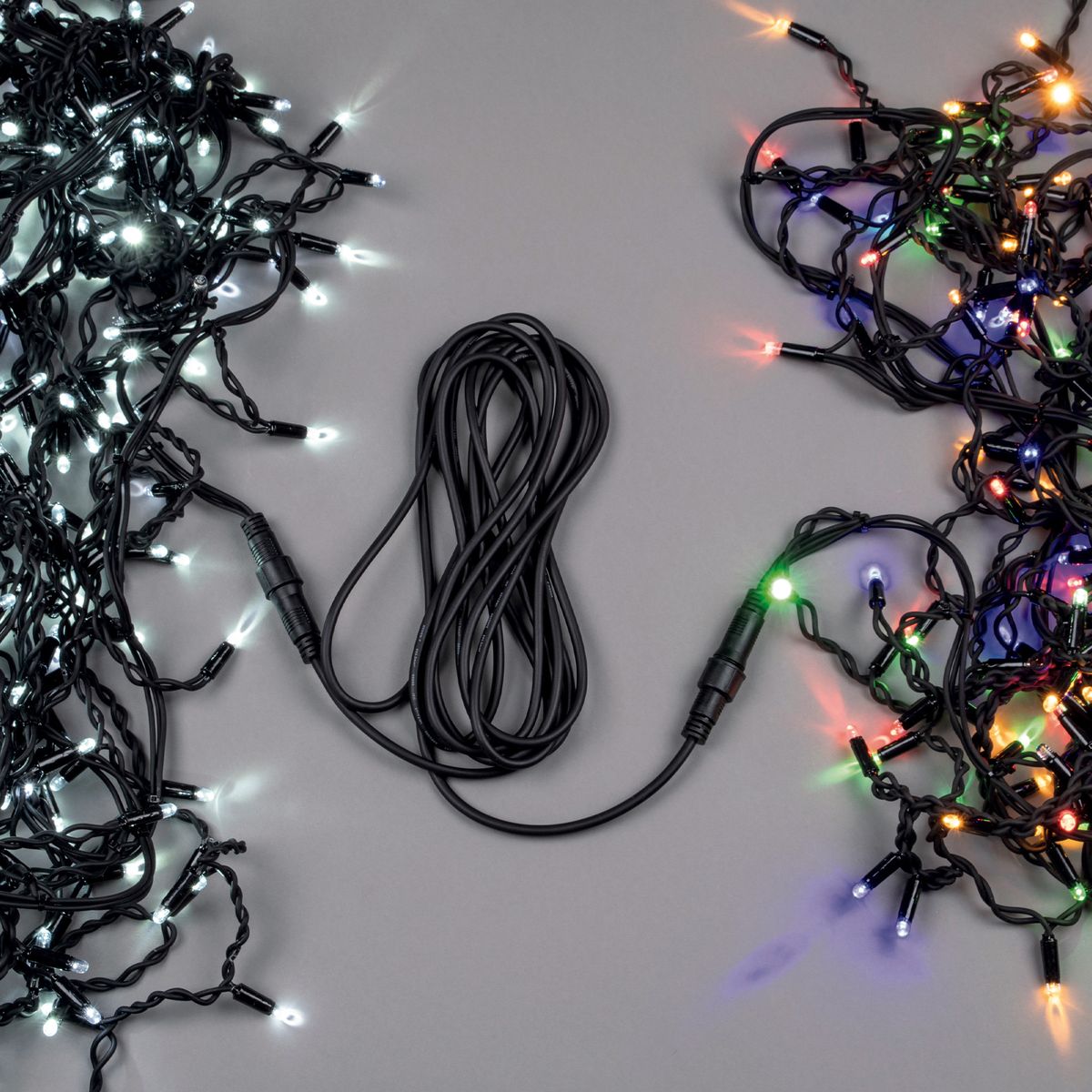 фото удлинитель для гирлянд uniel ucx-f90 e/3m/bk ul-00013225 | 220svet.ru