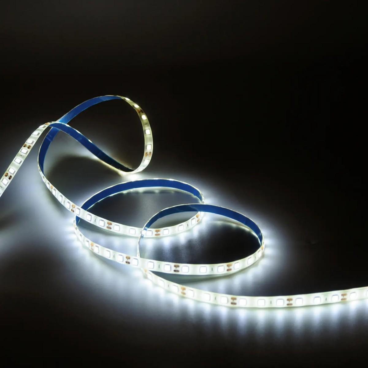 фото лента gauss 10w/m 60led/m 5050smd теплый белый 5m bt051 | 220svet.ru