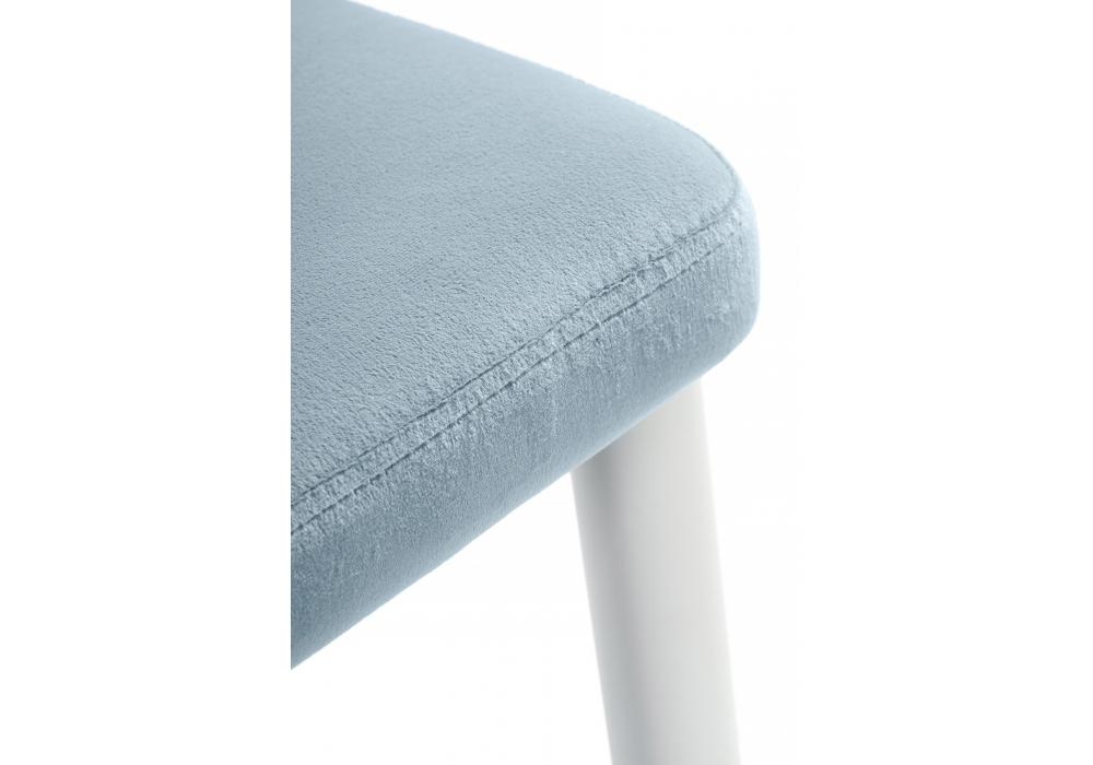 фото стул woodville kora light blue / white 15095 | 220svet.ru