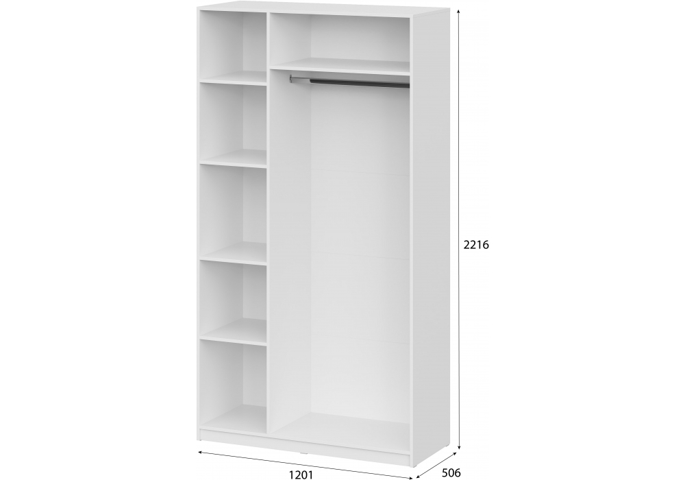 фото шкаф woodville даиго 1200 меланж 607878 | 220svet.ru