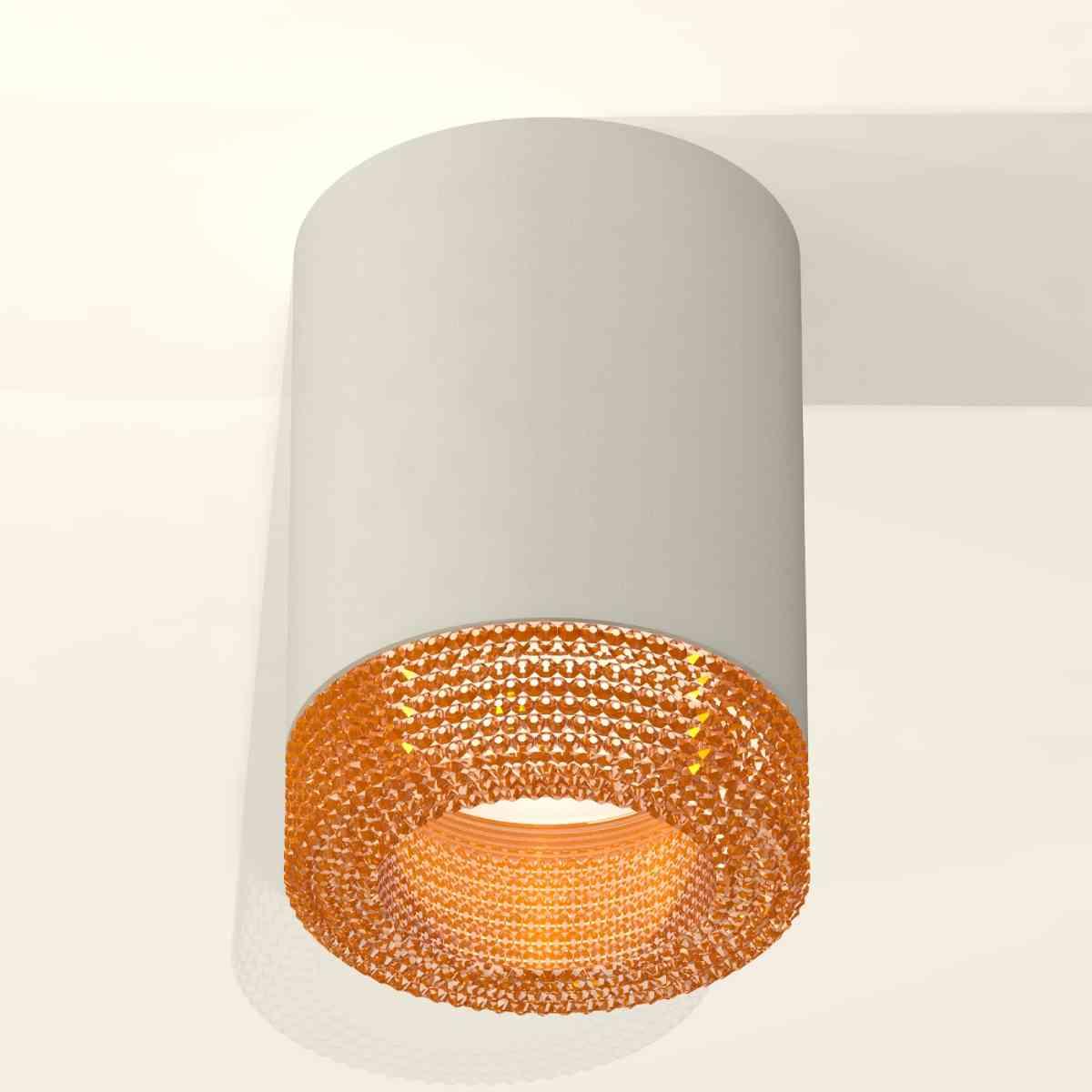 фото комплект накладного светильника ambrella light techno spot xs7423005 sgr/cf серый песок/кофе (c7423, n7195) | 220svet.ru