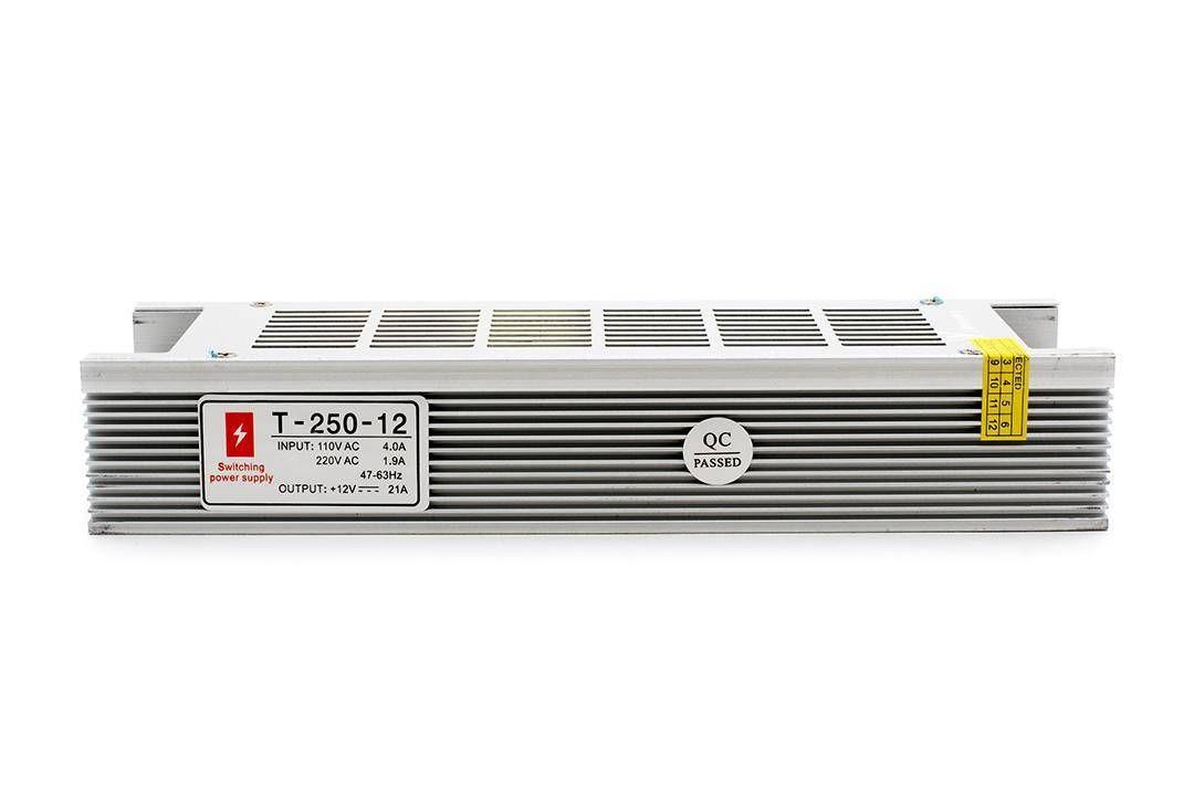 фото блок питания swg 12v 250w ip20 20,85a t-250-12 000930 | 220svet.ru