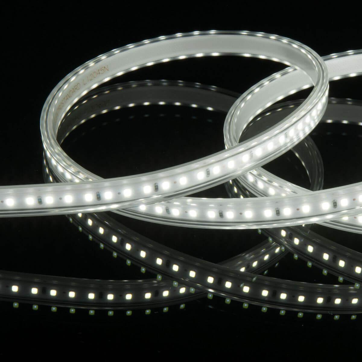 фото светодиодная влагозащищенная лента elektrostandard 14,4w/m 120led/m 2835smd холодный белый 50m a053640 | 220svet.ru