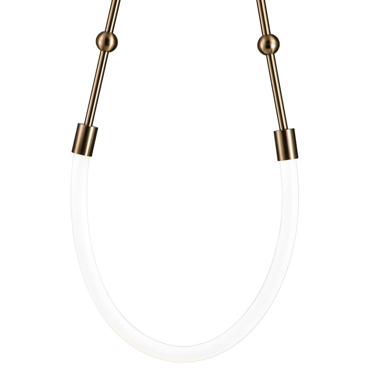 фото подвесной светодиодный светильник indigo 14010/1p brass v000062l | 220svet.ru