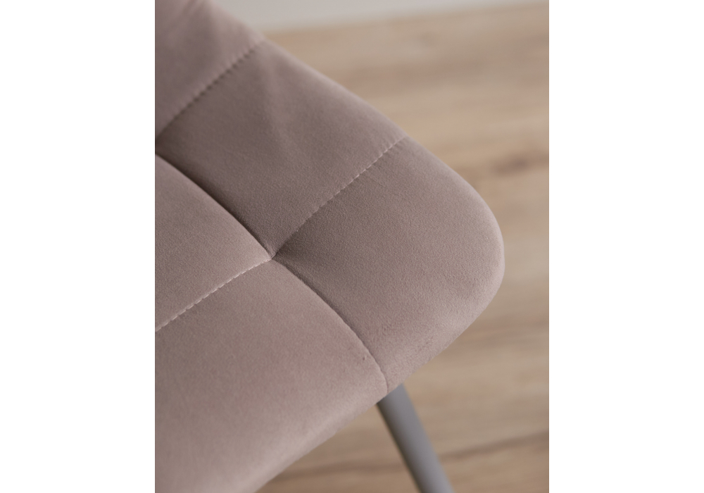 фото стул на металлокаркасе woodville чилли латте / серый 631637 | 220svet.ru