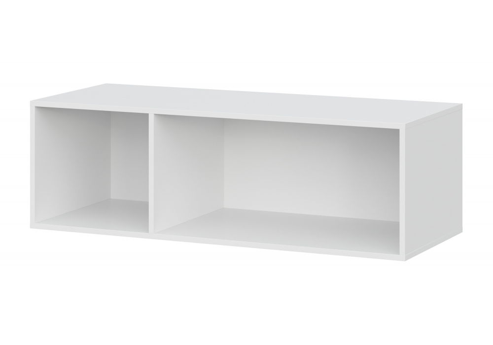 фото шкаф комплектация 2 woodville даиго с антресолью белый текстурный 676149 | 220svet.ru