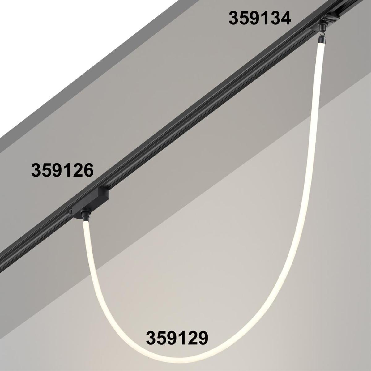 фото светодиодный гибкий неон novotech konst ramo 14w/m дневной белый 1 м 359129 | 220svet.ru