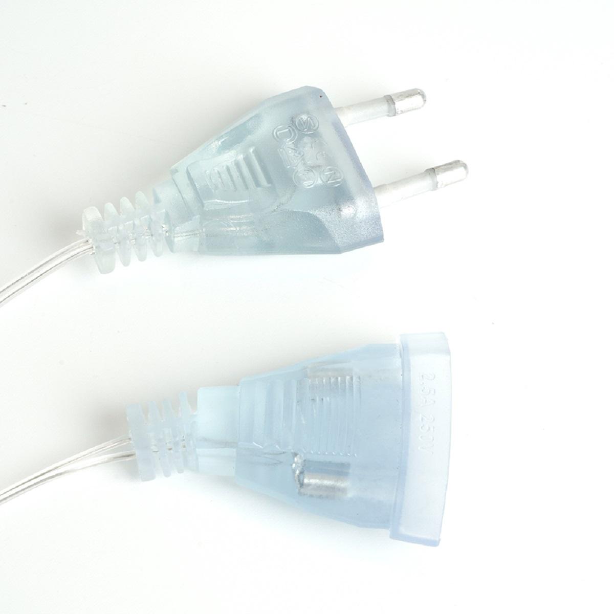 фото светодиодная гирлянда feron занавес 230v разноцветная с эффектом водопада cl27 48600 | 220svet.ru