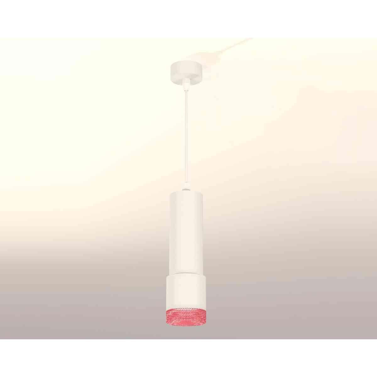 фото комплект подвесного светильника ambrella light xp7401003 swh/pi белый песок/розовый (a2301, c6342, a2030, c7401, n7193) | 220svet.ru