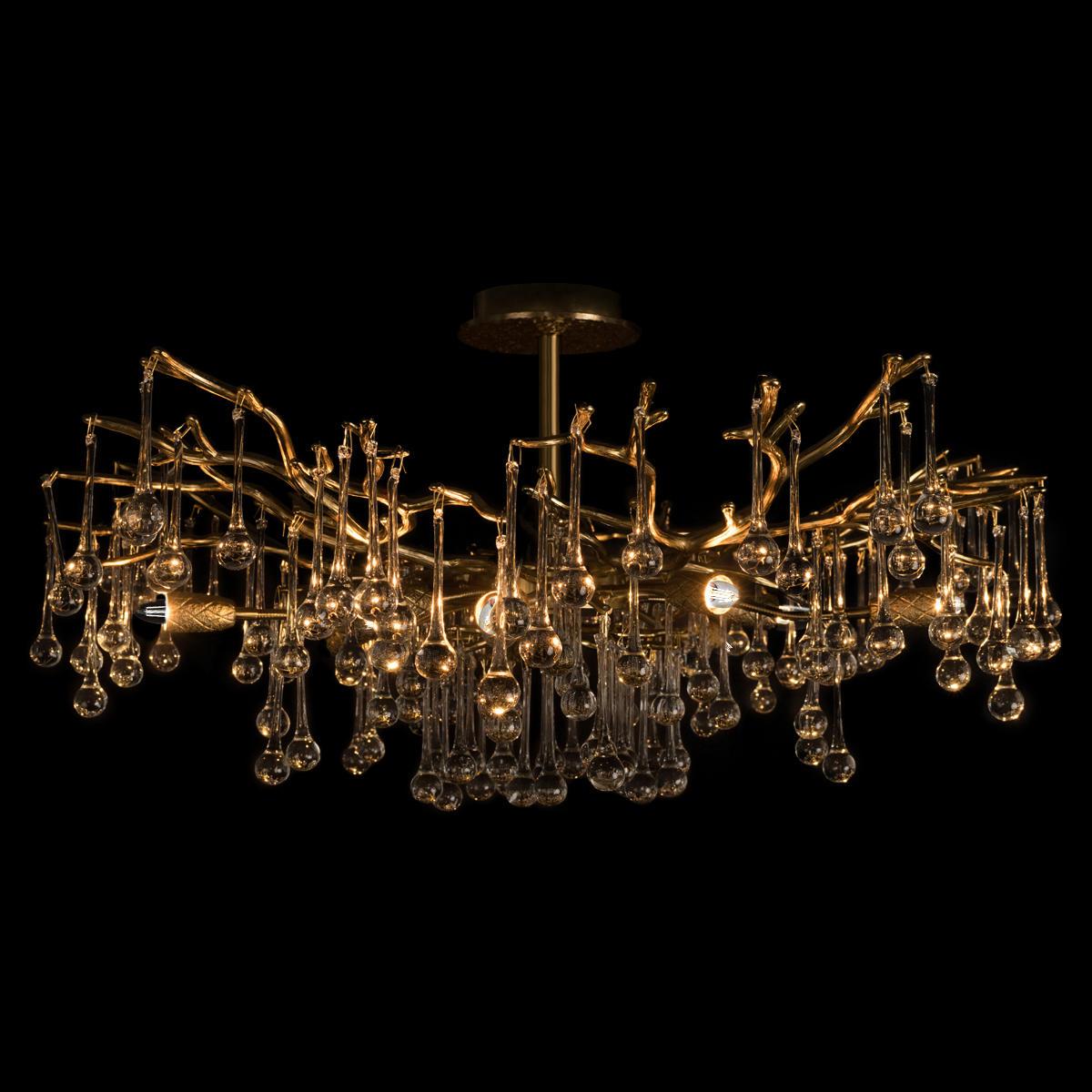 фото потолочная люстра loft it coral 10351/800c ab | 220svet.ru