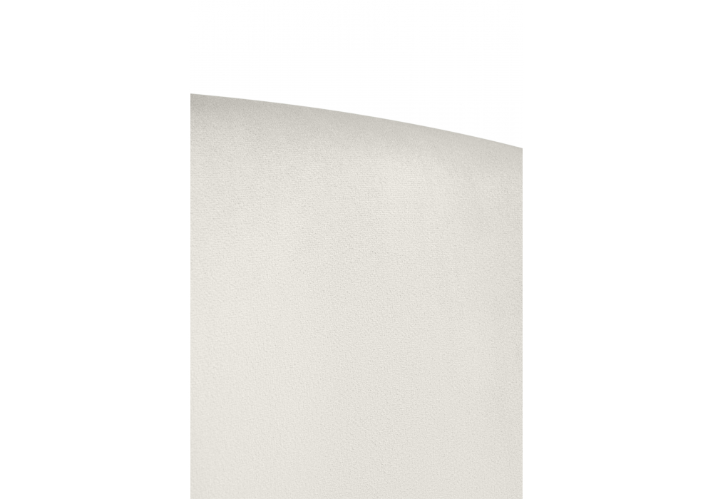 фото стул на металлокаркасе woodville рикко белый (milk) / черный 674675 | 220svet.ru