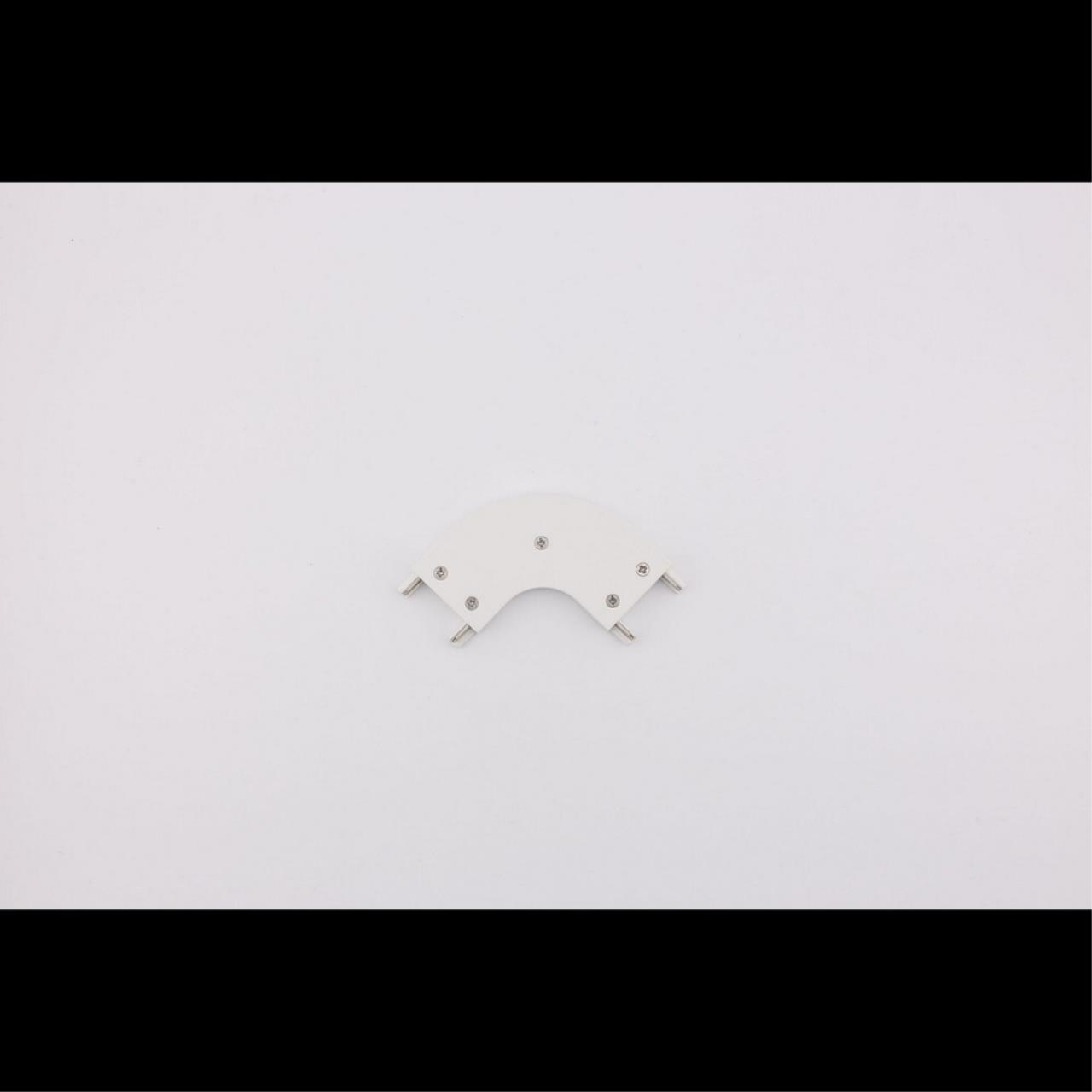 фото коннектор питания полукруглый aployt magnetic track 48 apl.0181.10.01 | 220svet.ru