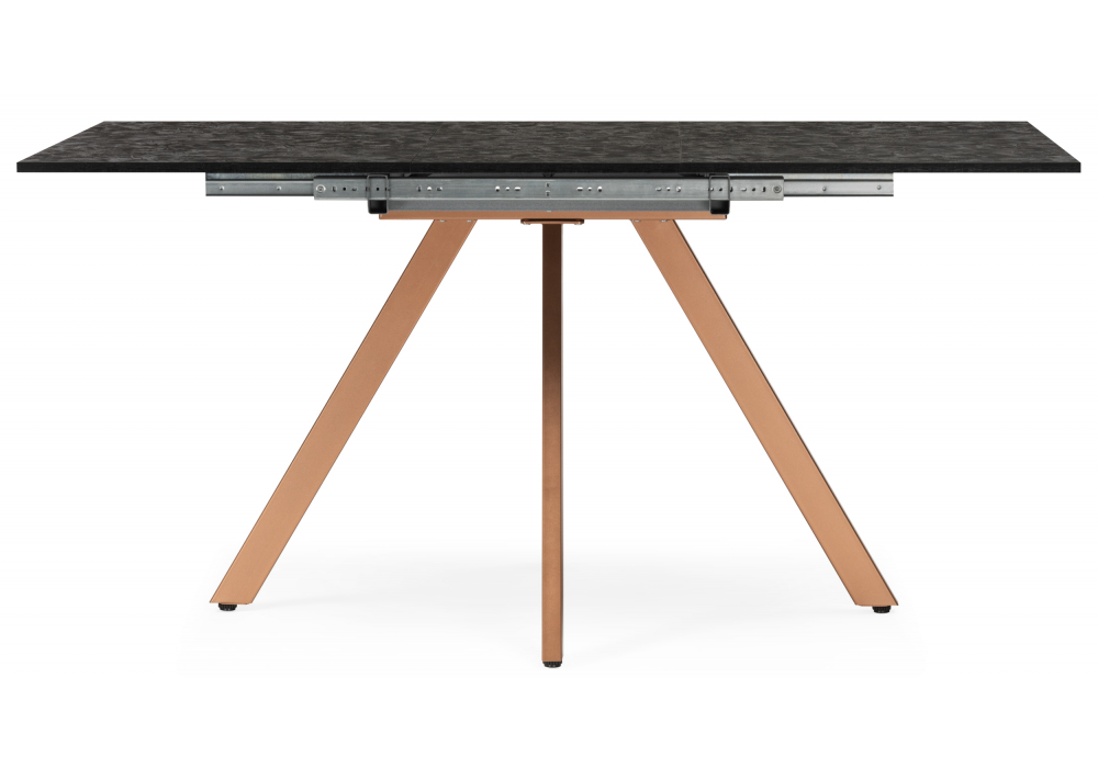 фото стол деревянный раскладной woodville keon 116(155,5)77 малави / медь 619234 | 220svet.ru