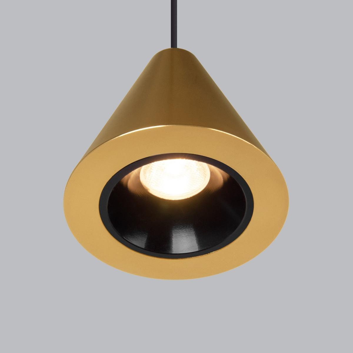 фото трековый магнитный светодиодный светильник elektrostandard латунь 5w 4200k 85039/01 a062803 | 220svet.ru