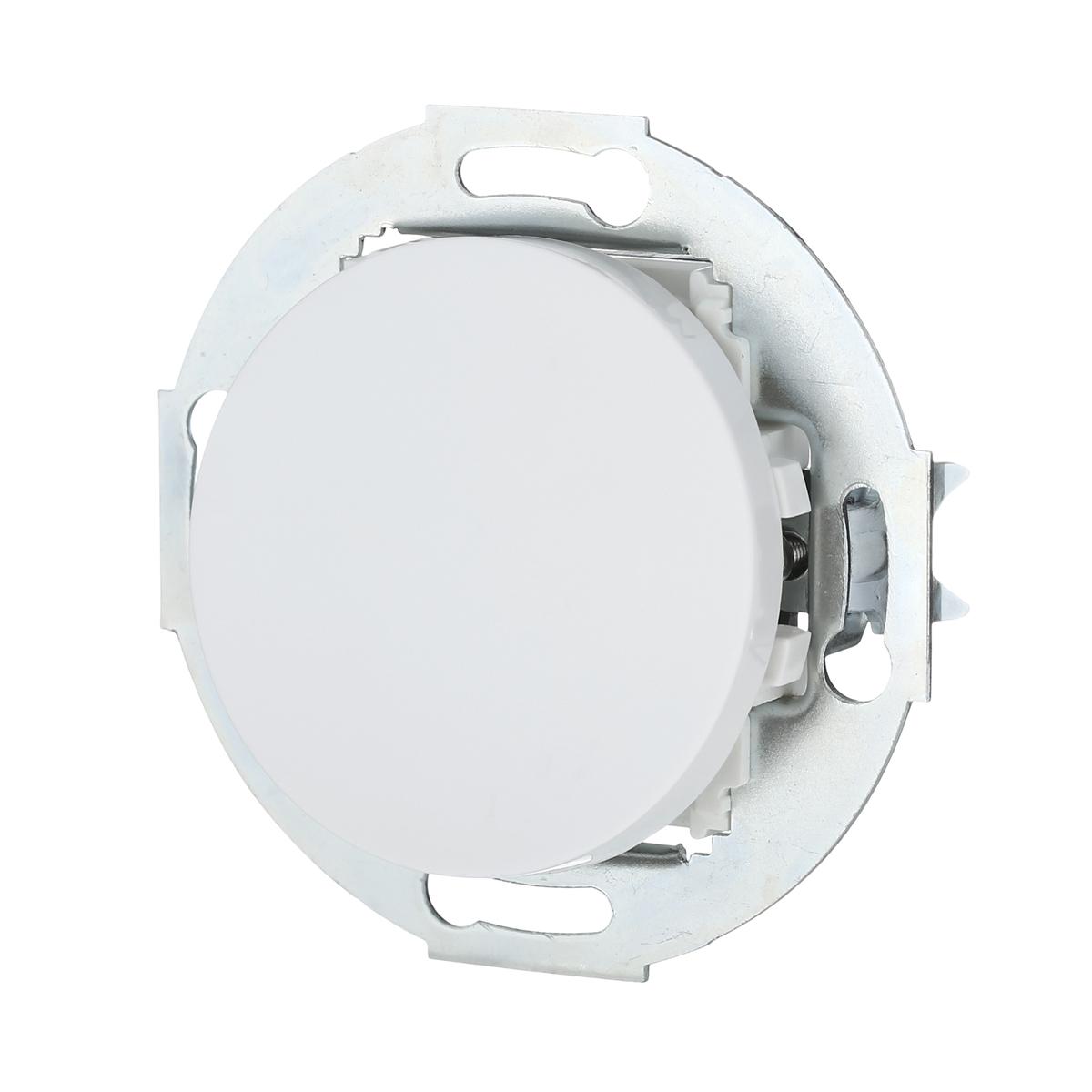 фото переключатель lk studio одноклавишный на два направления (схема 6l) 16 a, 250 b (белый) vintage 880304-1 | 220svet.ru