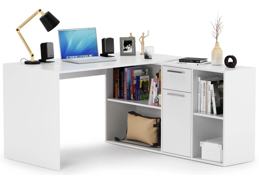 фото стол woodville лайт 03.245f белый гладкий 101 318820 | 220svet.ru