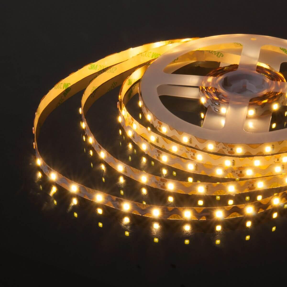 фото светодиодная лента elektrostandard 6w/m 60led/m 2835smd теплый белый 5m a052852 | 220svet.ru