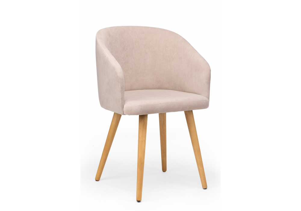 фото стул деревянный поворотный woodville монер 360 латте (glory 10) / светлое дерево 632653 | 220svet.ru