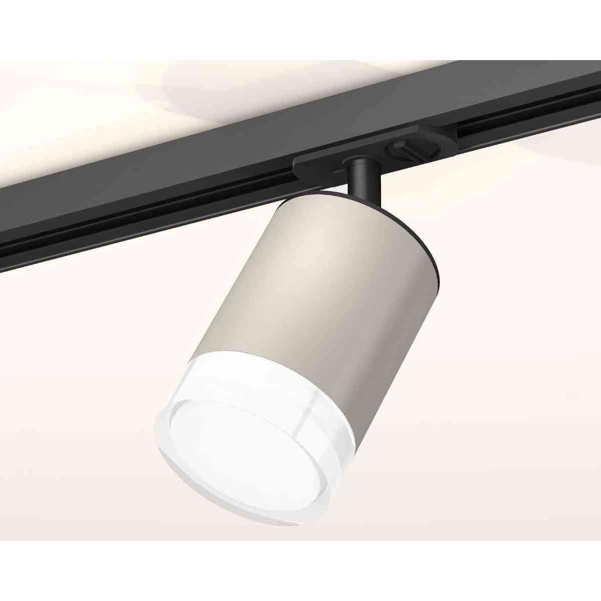 фото комплект трекового светильника ambrella light track system xt7423020 sgr/cl/sbk серый песок/прозрачный/черный песок (a2537, c7423, n7160) | 220svet.ru