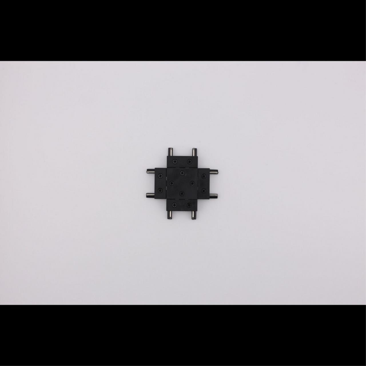 фото коннектор питания х-образный aployt magnetic track 48 apl.0181.00.06 | 220svet.ru