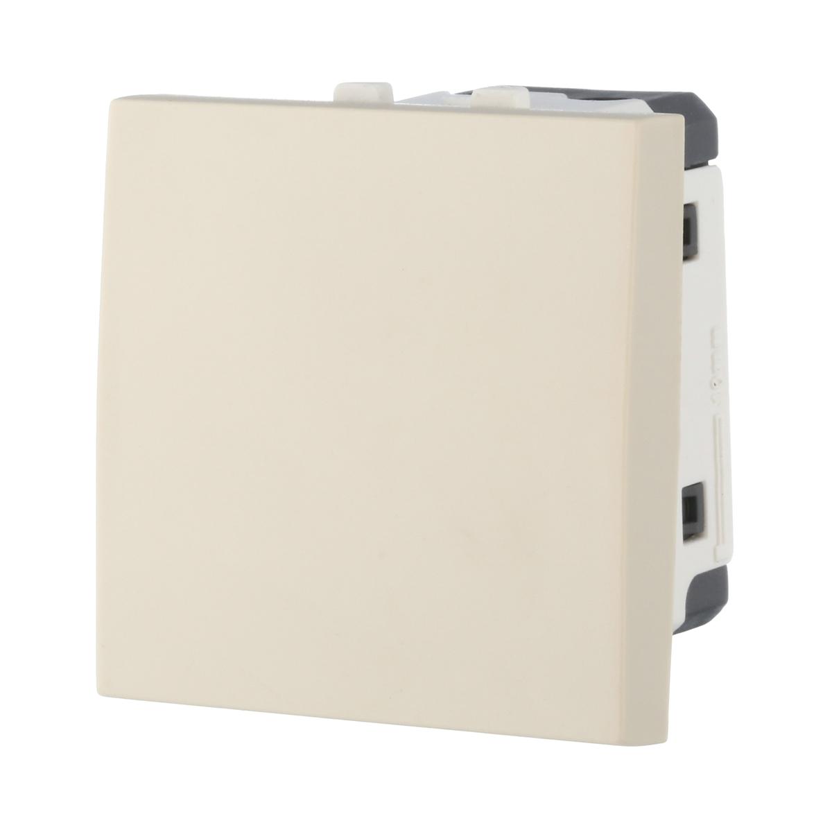 фото переключатель lk studio с двух мест 45х45мм (схема 6) 16 a, 250 b (бежевый) lk45 850801-1 | 220svet.ru