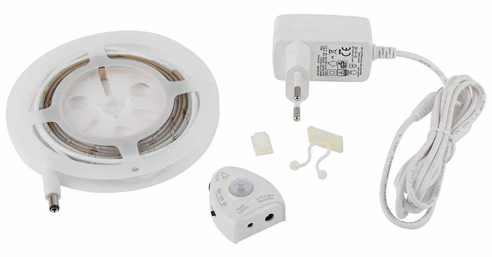 фото светодиодная лента эра 4,8w/m 30led/m 2835smd теплый белый 1,2m 2835move-4,8-30-12-2700-1,2m б0043072 | 220svet.ru