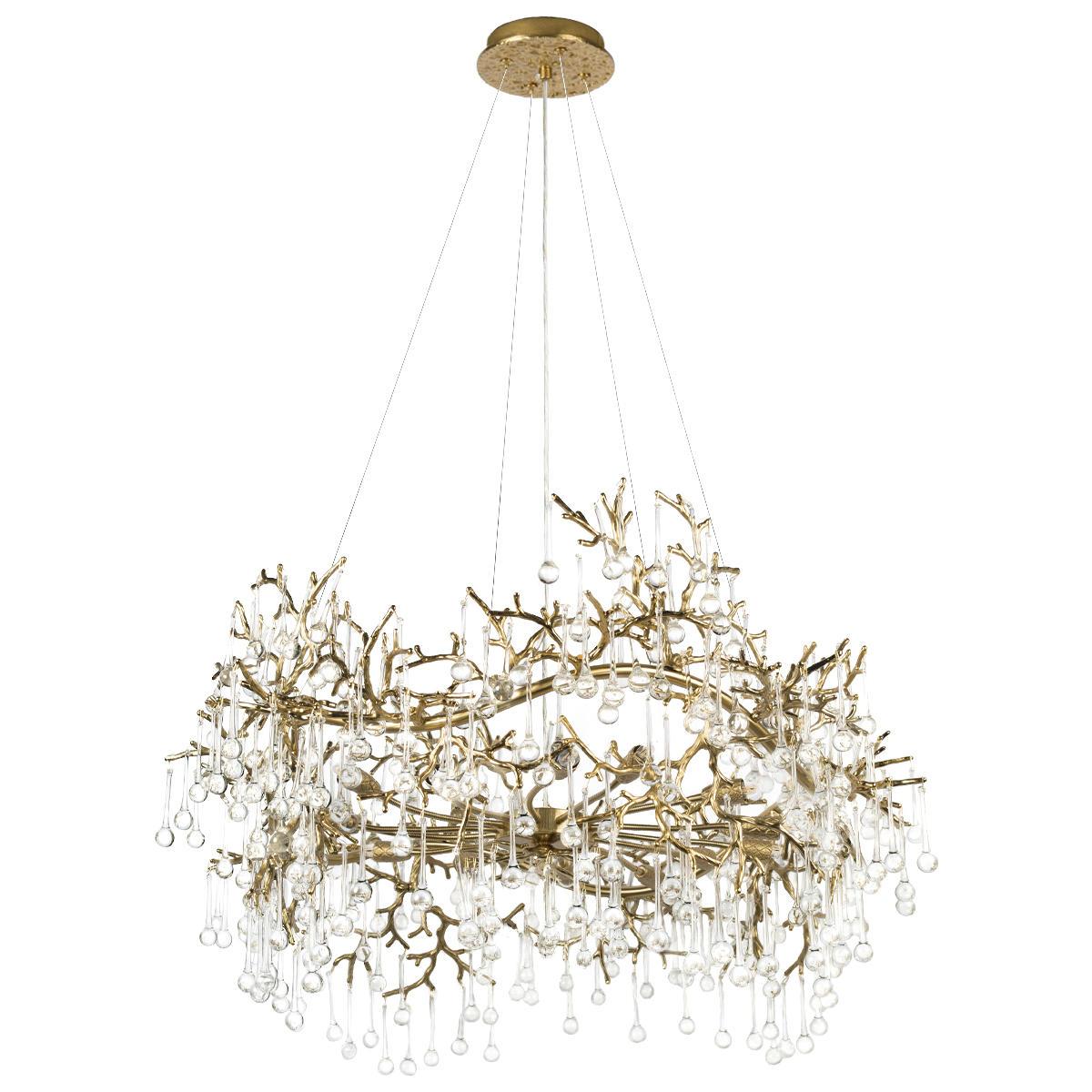 фото подвесная люстра loft it coral 10351/1000 ab | 220svet.ru