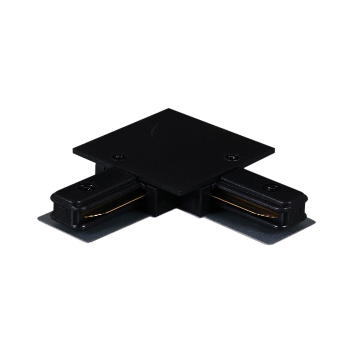 фото шинопровод reluce rl 06044 corner connector bk | 220svet.ru