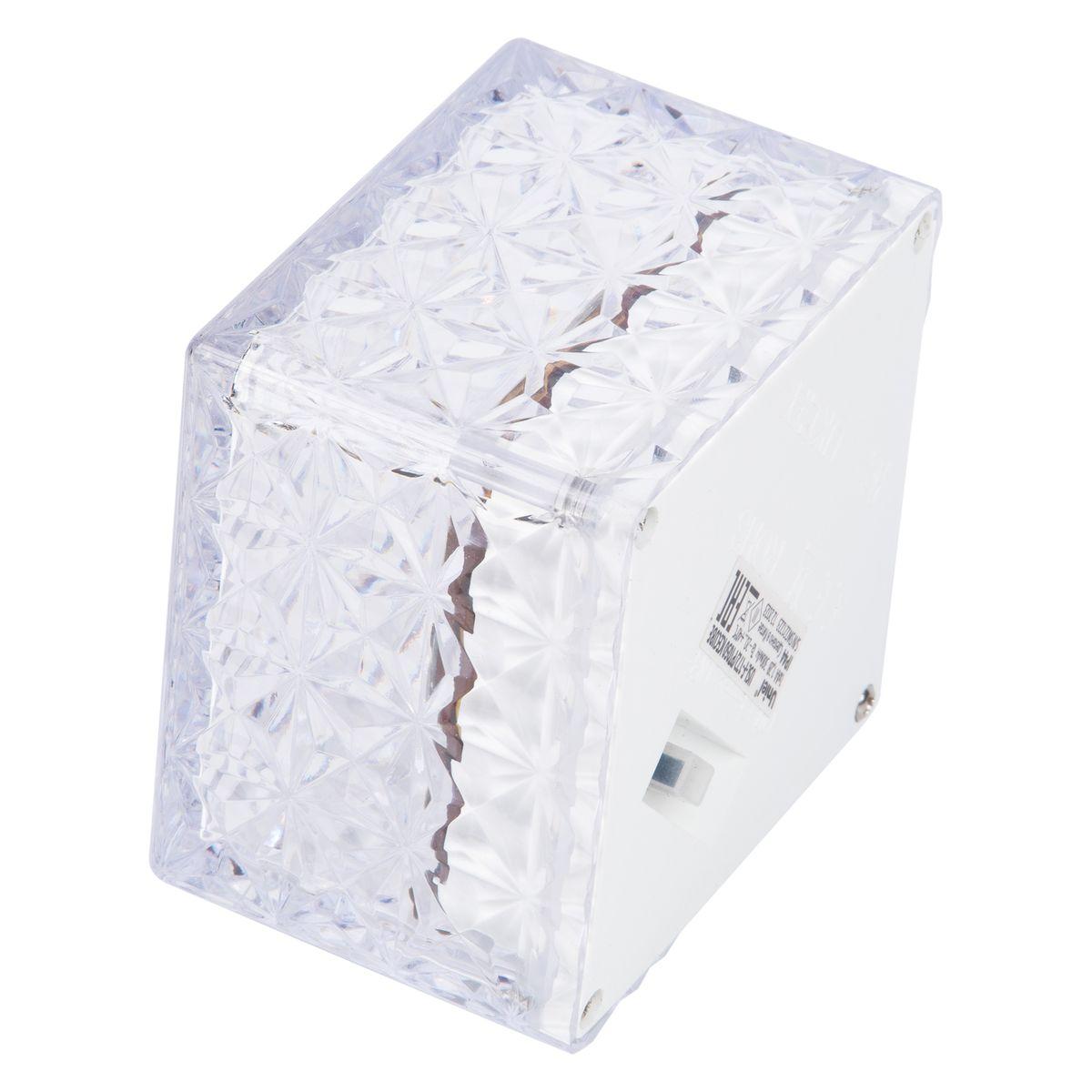 фото светильник на солнечных батареях uniel usl-f-172/pt050 icecube ul-00011750 | 220svet.ru