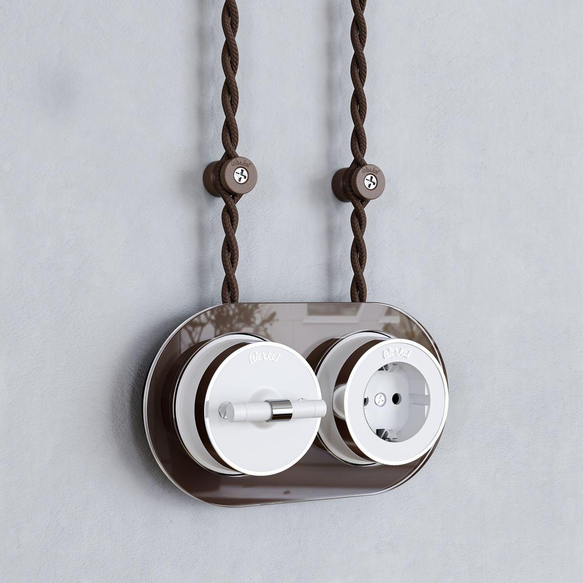 фото изолятор werkel (100шт) w6433414 4690389202841 | 220svet.ru