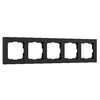 Миниатюра фото рамка из поликарбоната на 5 постов werkel hammer черный w0052408 | 220svet.ru