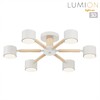Миниатюра фото потолочный светильник lumion vudi 8306/6c белый | 220svet.ru