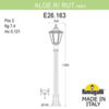 Миниатюра фото садовый светильник-столбик fumagalli aloe`.r/rut e26.163.000.vye27 | 220svet.ru