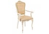 Миниатюра фото стул деревянный руджеро патина золото / бежевый | 220svet.ru