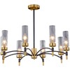 Миниатюра фото потолочный светильник illumico il5177-8pls-29 brass tubo | 220svet.ru