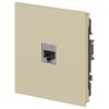 Миниатюра фото розетка эра arktik 16-3107-04 информационная rj45 шампань б0070477 | 220svet.ru