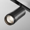 Миниатюра фото трековый магнитный светодиодный светильник maytoni focus zoom tr211-1-12w4k-z-b | 220svet.ru