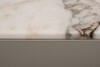 Миниатюра фото тумба под телевизор с мраморной столешницей серая garda decor 58db-21630 | 220svet.ru