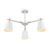 Миниатюра фото потолочная люстра на штанге lumion rosalina 8097/3c белый | 220svet.ru