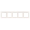 Миниатюра фото рамка 5-постовая эра 12 сатин белый 12-5105-01 б0052539 | 220svet.ru