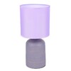 Миниатюра фото настольная лампа lumion niana 8220/1t сиреневый | 220svet.ru