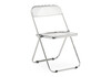Миниатюра фото стул woodville fold складной прозрачный 15377 | 220svet.ru