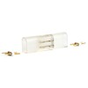 Миниатюра фото соединитель прямой для светодиодной ленты 220v feron ls720, ld509 48205 | 220svet.ru