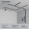 Миниатюра фото четырёхсторонний соединитель для накладного шинопровода elektrostandard flat magnetic 85003/00 | 220svet.ru
