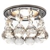 Миниатюра фото встраиваемый светильник ambrella light crystal k2051 ch/cl | 220svet.ru