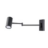 Миниатюра фото спот arte lamp posterior a2490ap-1bk | 220svet.ru
