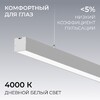 Миниатюра фото подвесной линейный светодиодный светильник apeyron 30-40 | 220svet.ru