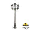 Миниатюра фото садово-парковый фонарь fumagalli artu bisso/rut 2+1 e26.158.s21.vye27 | 220svet.ru