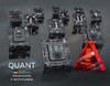 Миниатюра фото двухклавишный выключатель с самовозвратом с подсветкой ambrella volt quant alfa ma634055 | 220svet.ru